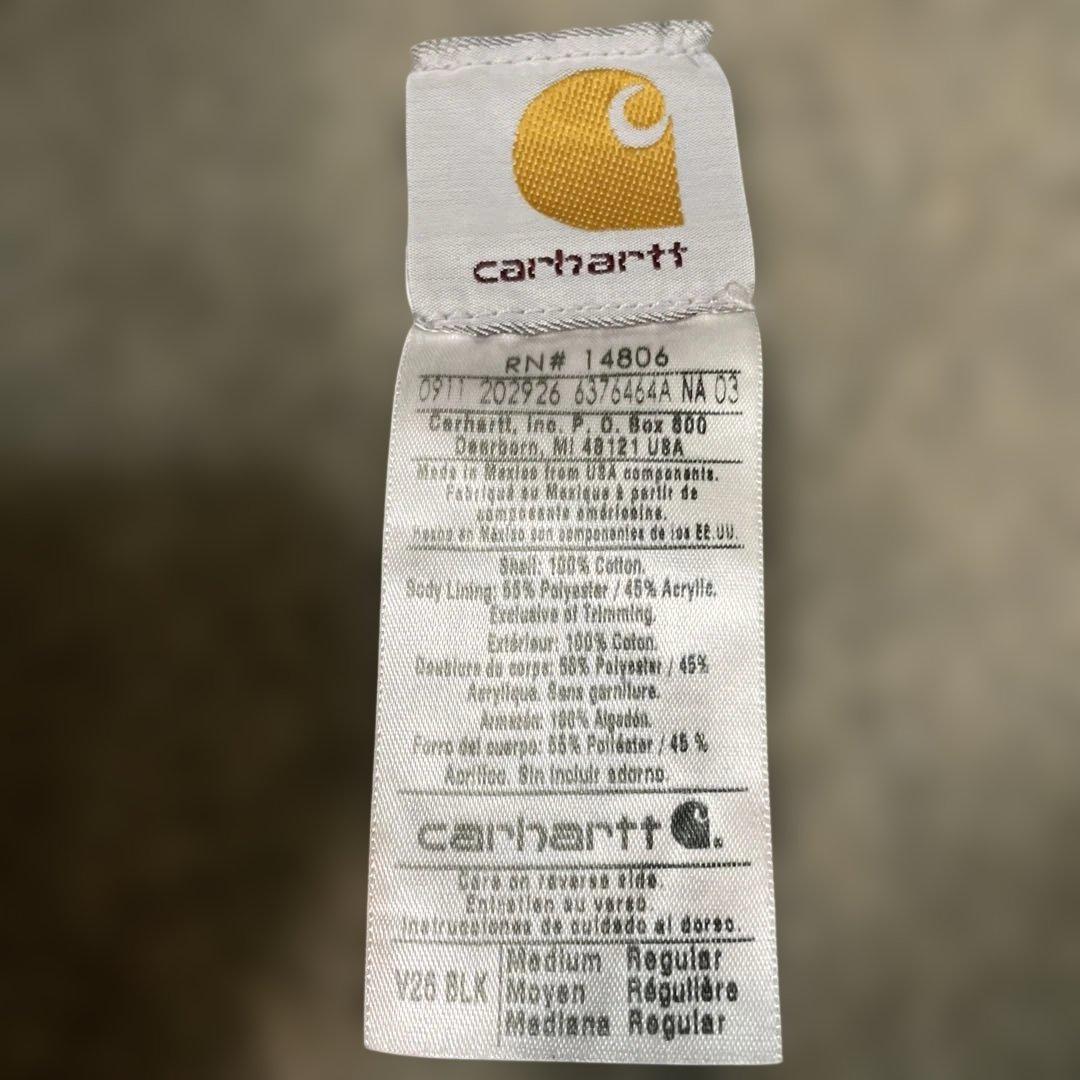 Carhartt ブラックベスト M ヴィンテージ　古着　ダックベスト