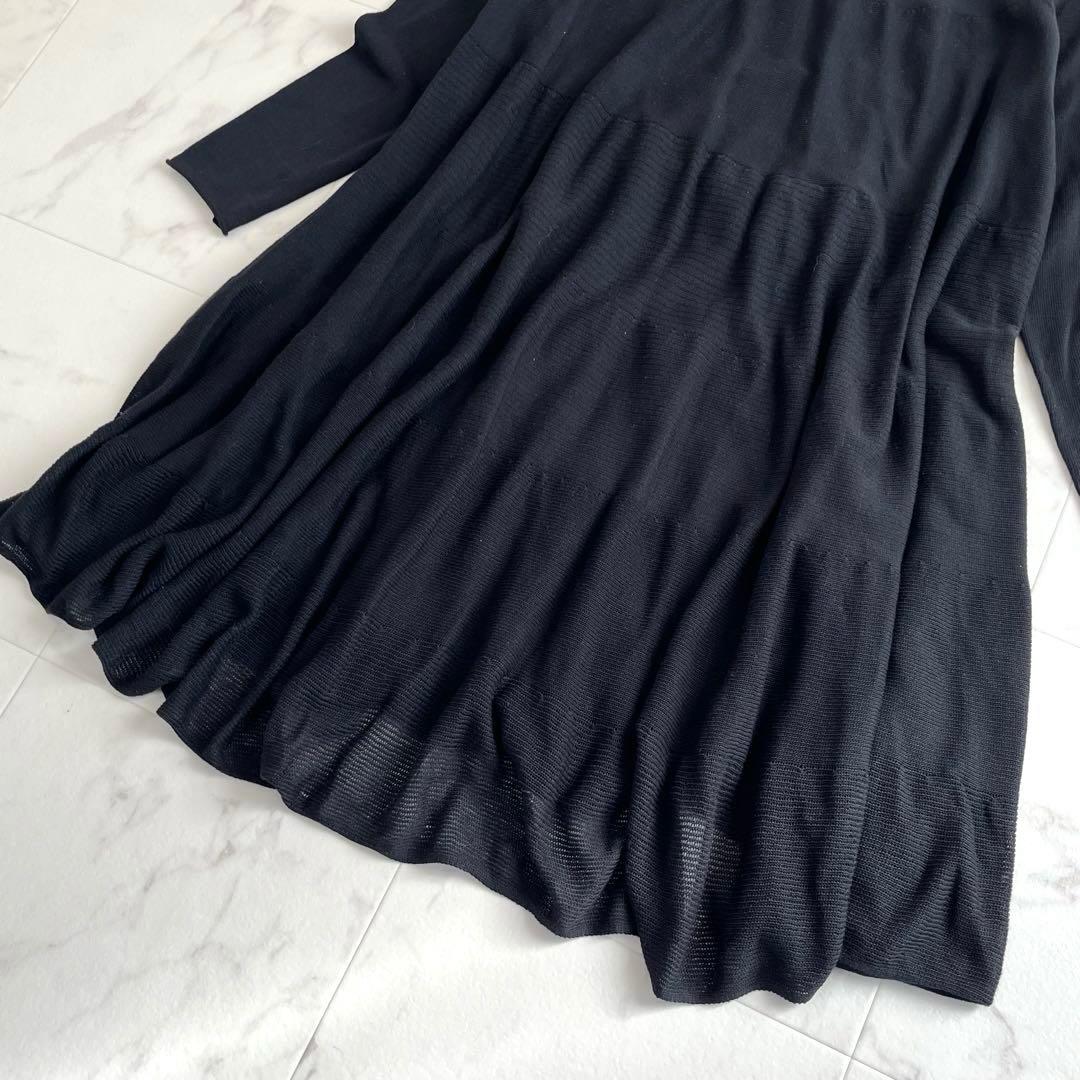 新品未使用タグ付 ✨マーレット ニット ワンピース　ADDISON ブラック