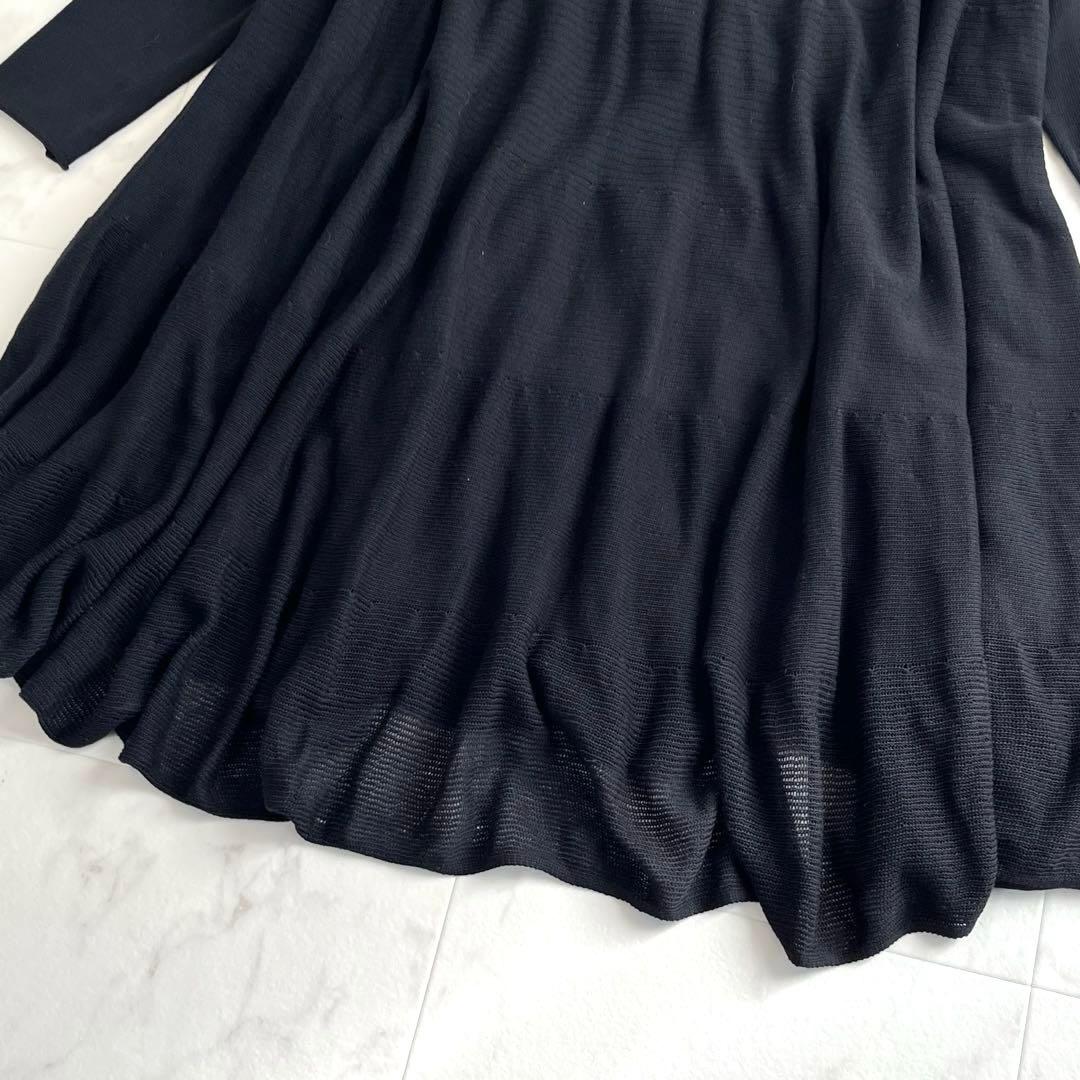 新品未使用タグ付 ✨マーレット ニット ワンピース　ADDISON ブラック