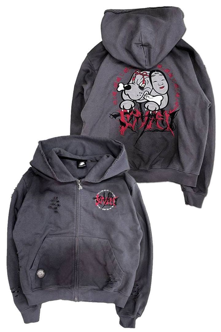マザリ ガルフィー GEKIROCK CLOTHING パーカー 中型犬