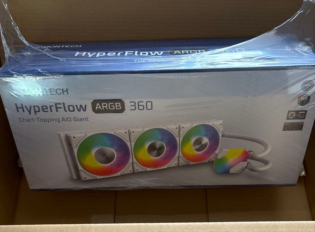 MONTECH HyperFlow ARGB 360 未使用品