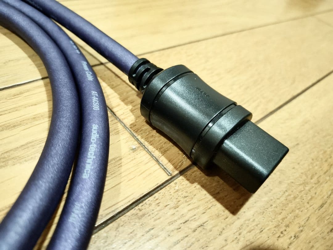 美品 audio-Technica AT-AC500 2m 電源ケーブル