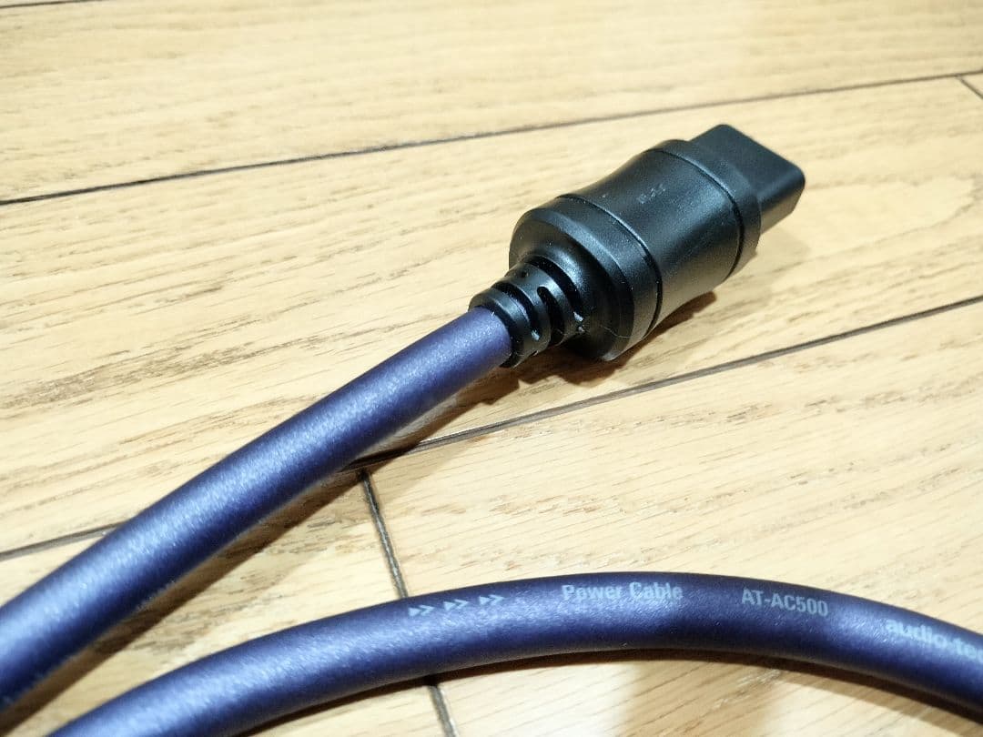 美品 audio-Technica AT-AC500 2m 電源ケーブル