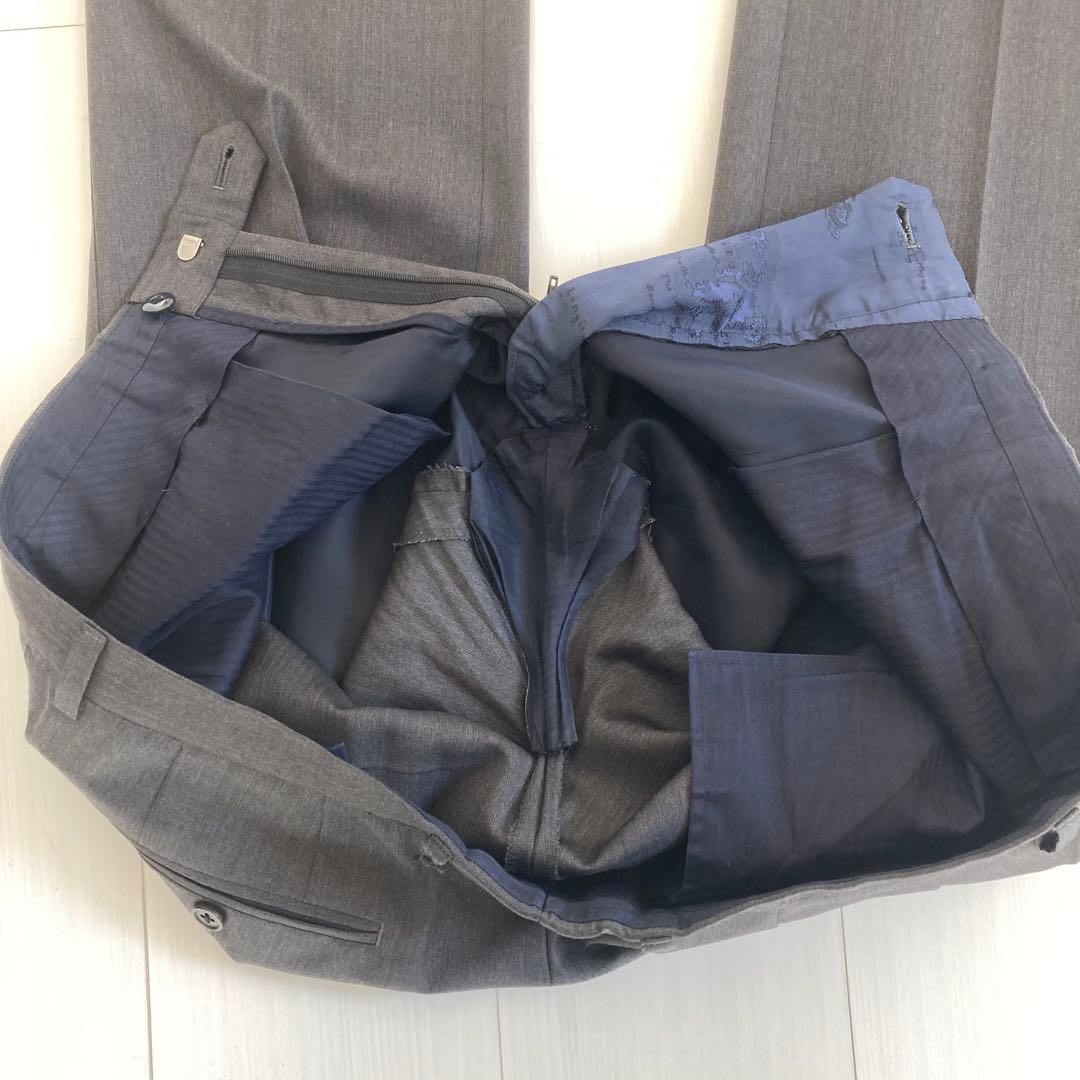 ポールスミス ロンドン　メンズ セットアップ 裏　地図柄 ダークグレー　 XL