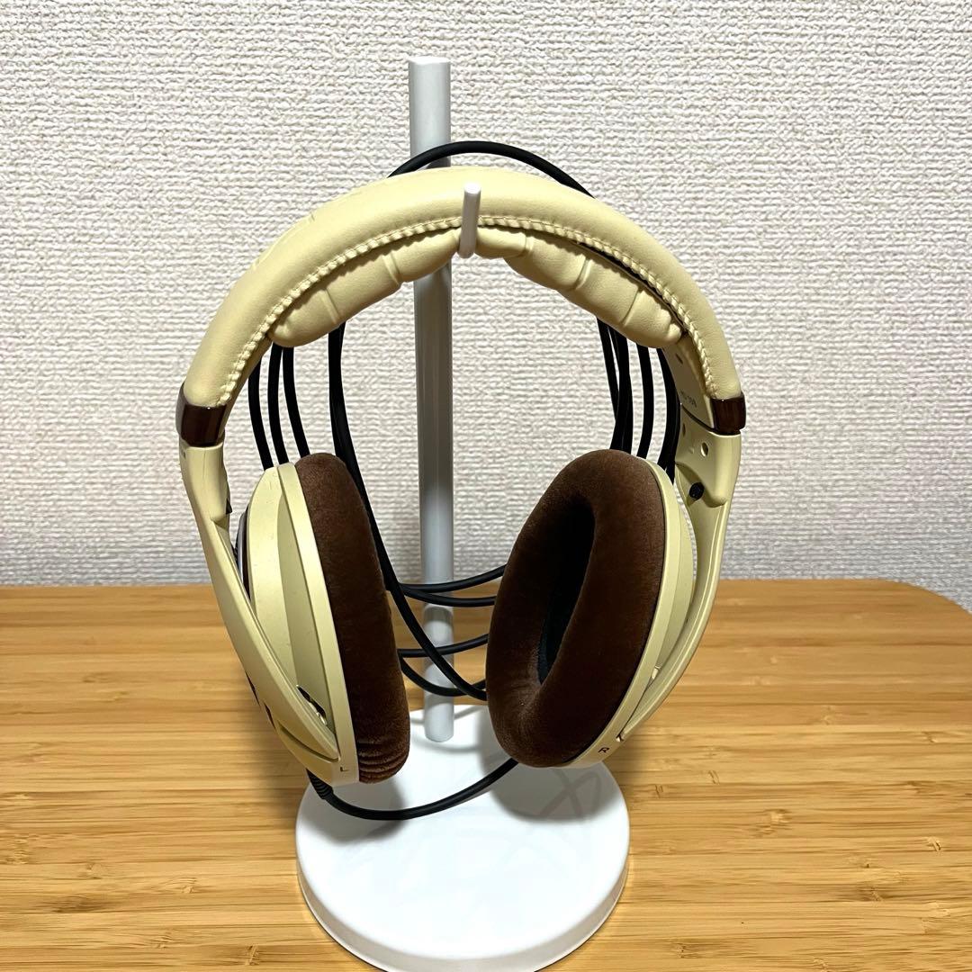 SENNHEISER HD598 プリン オープン型ヘッドホン＋スタンド付き