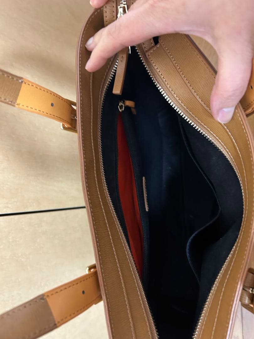 美品☆Paul Smith ビジネスバッグ ブラウン