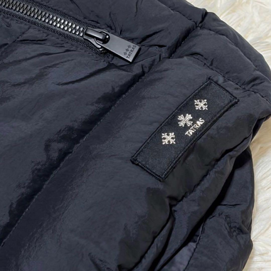 タトラス　クローネ　ダウンベスト　フード　ブラック　CURONE