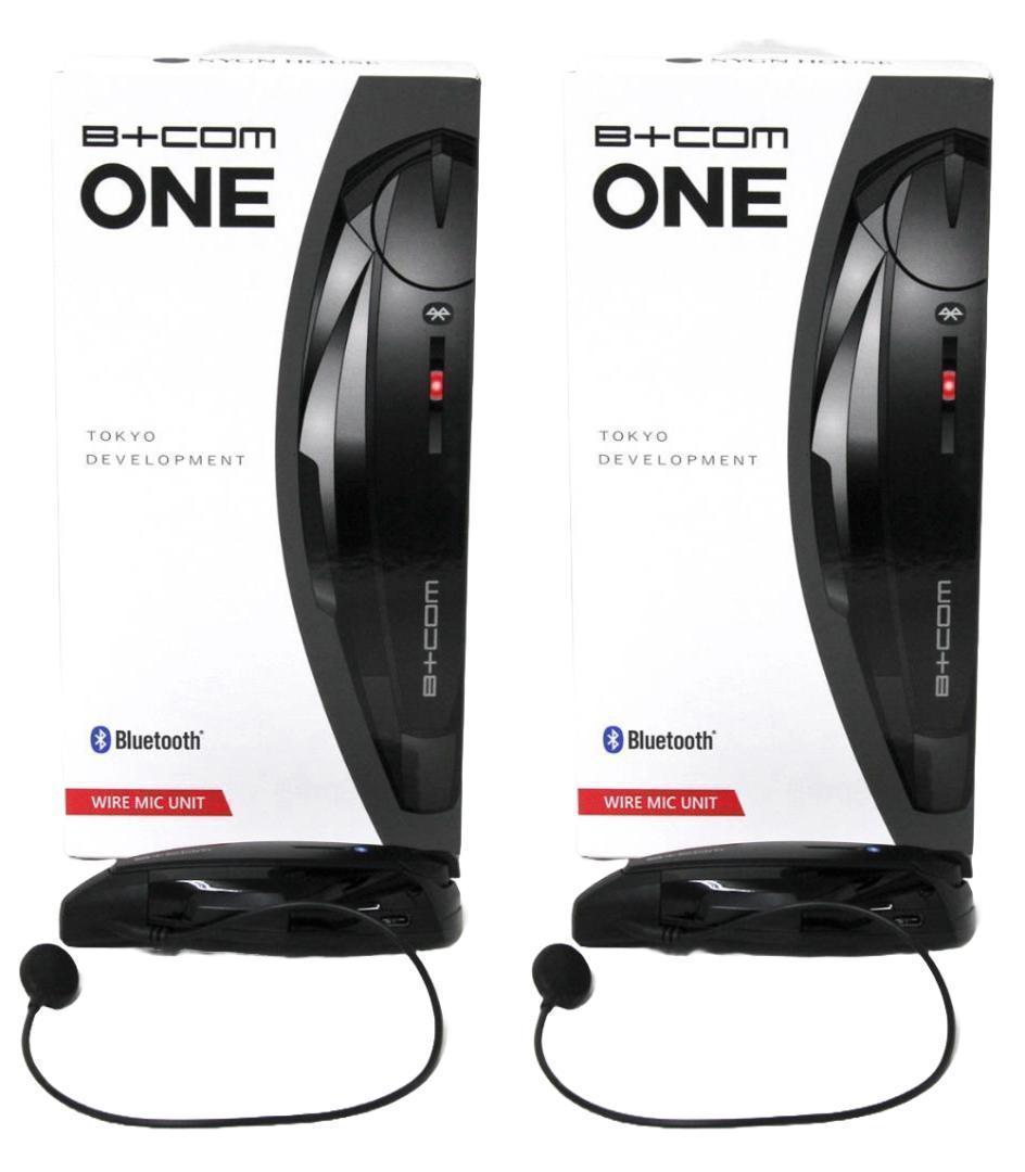 【2台セット】ビーコム ワン（ワイヤーマイク）UNIT インターコム6人同時通話
