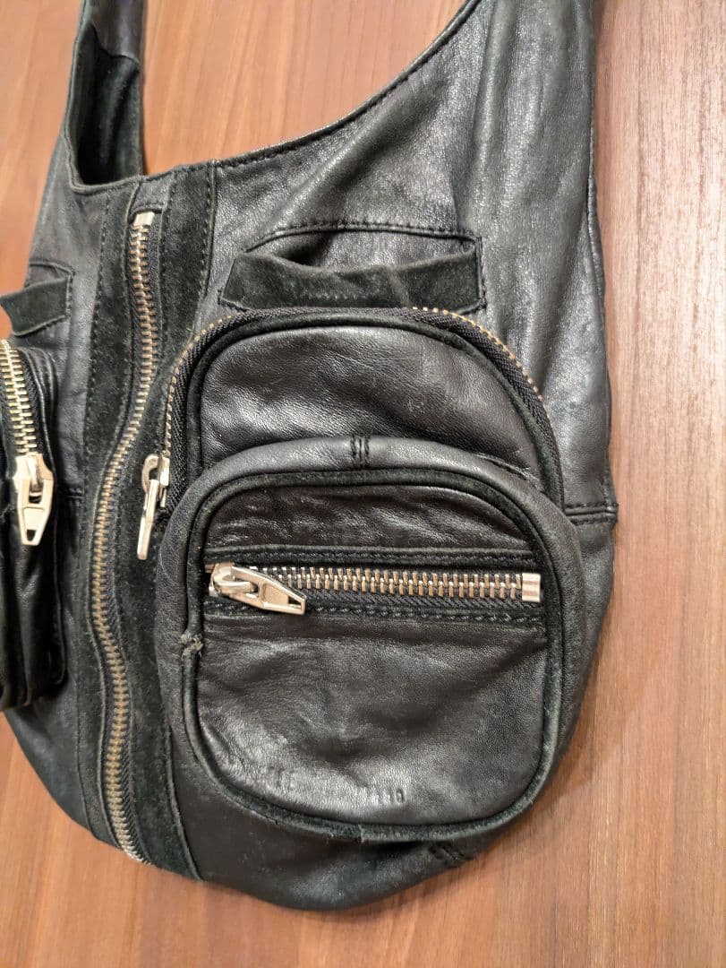 バッグ Alexander Wang Donna Leather Hobo bag