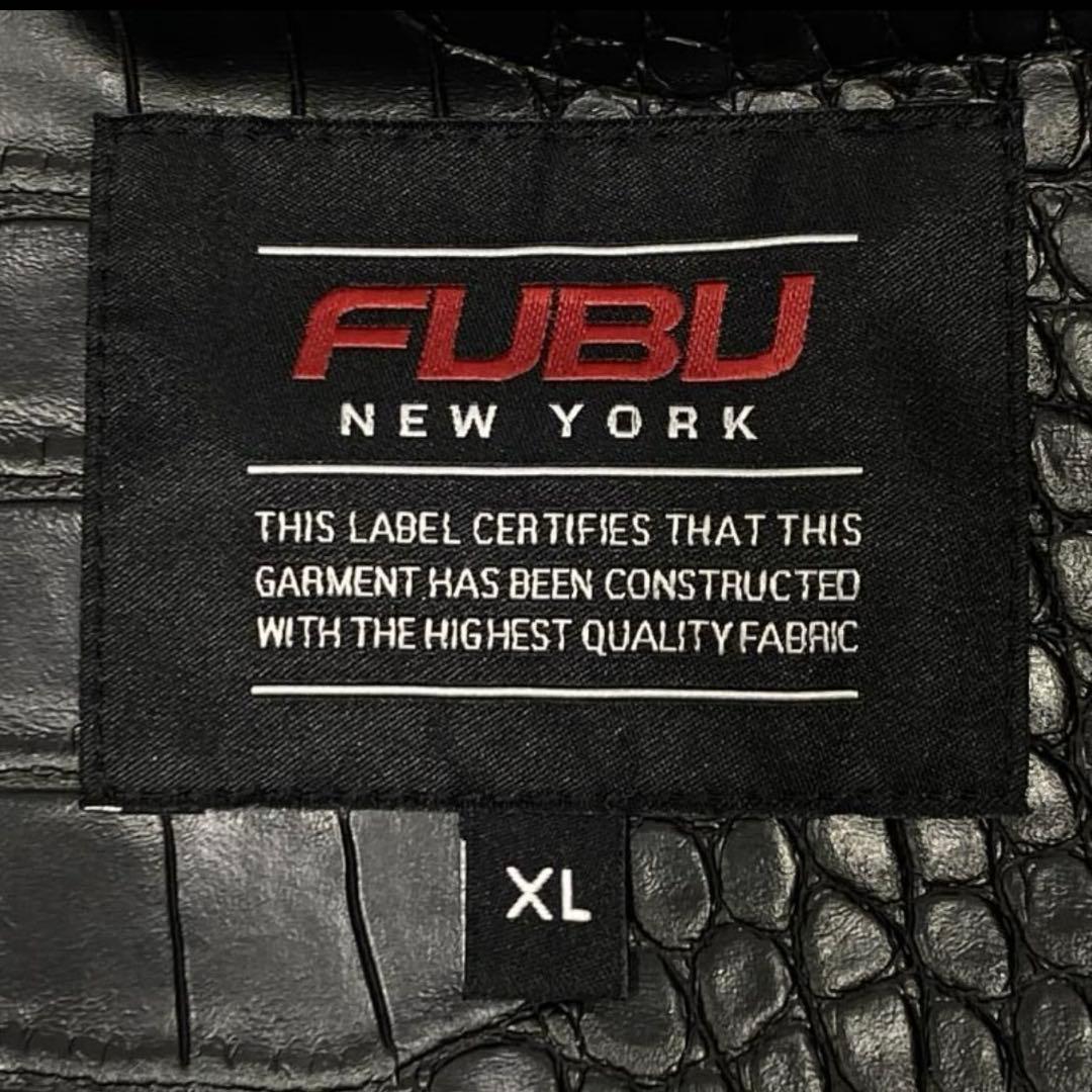 FUBU ブラック スタジャン