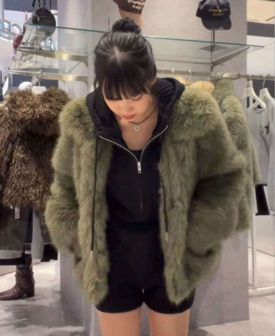 LAGUA GEM ラグアジェム ファー アウター