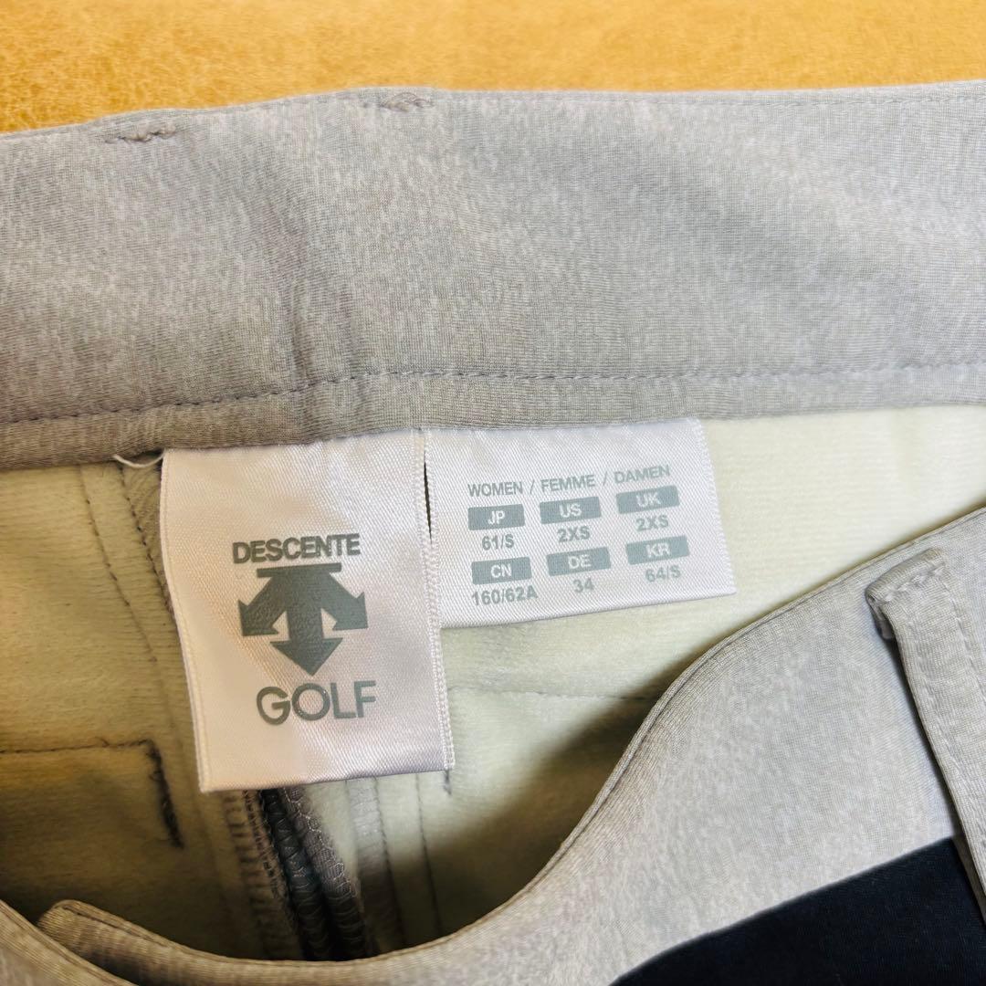 デサントゴルフ　冬用ロングパンツ S 裏起毛