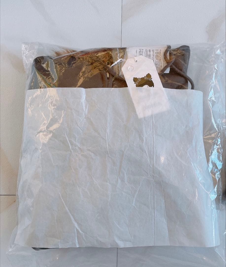 【monchhichi×jouetie】ファードッキングZIPフーディ ブラック