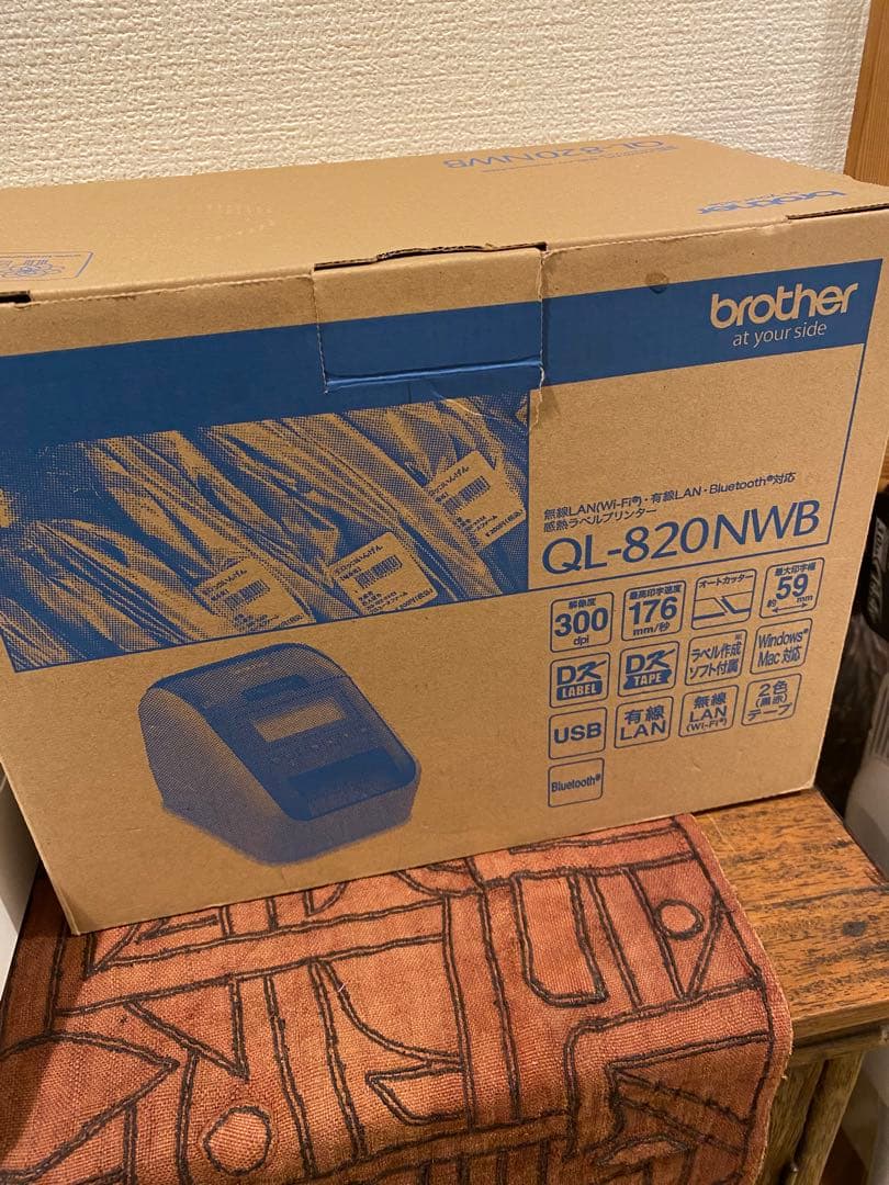 brother QL820NW 写真内一式