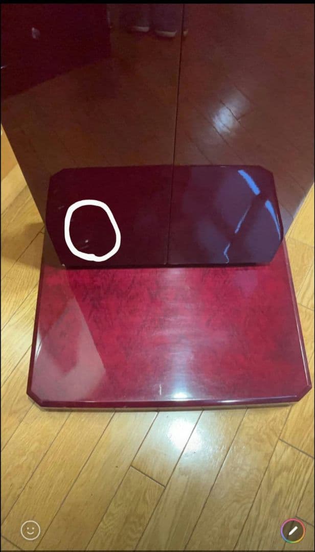 高級三面鏡　姿見　三越購入