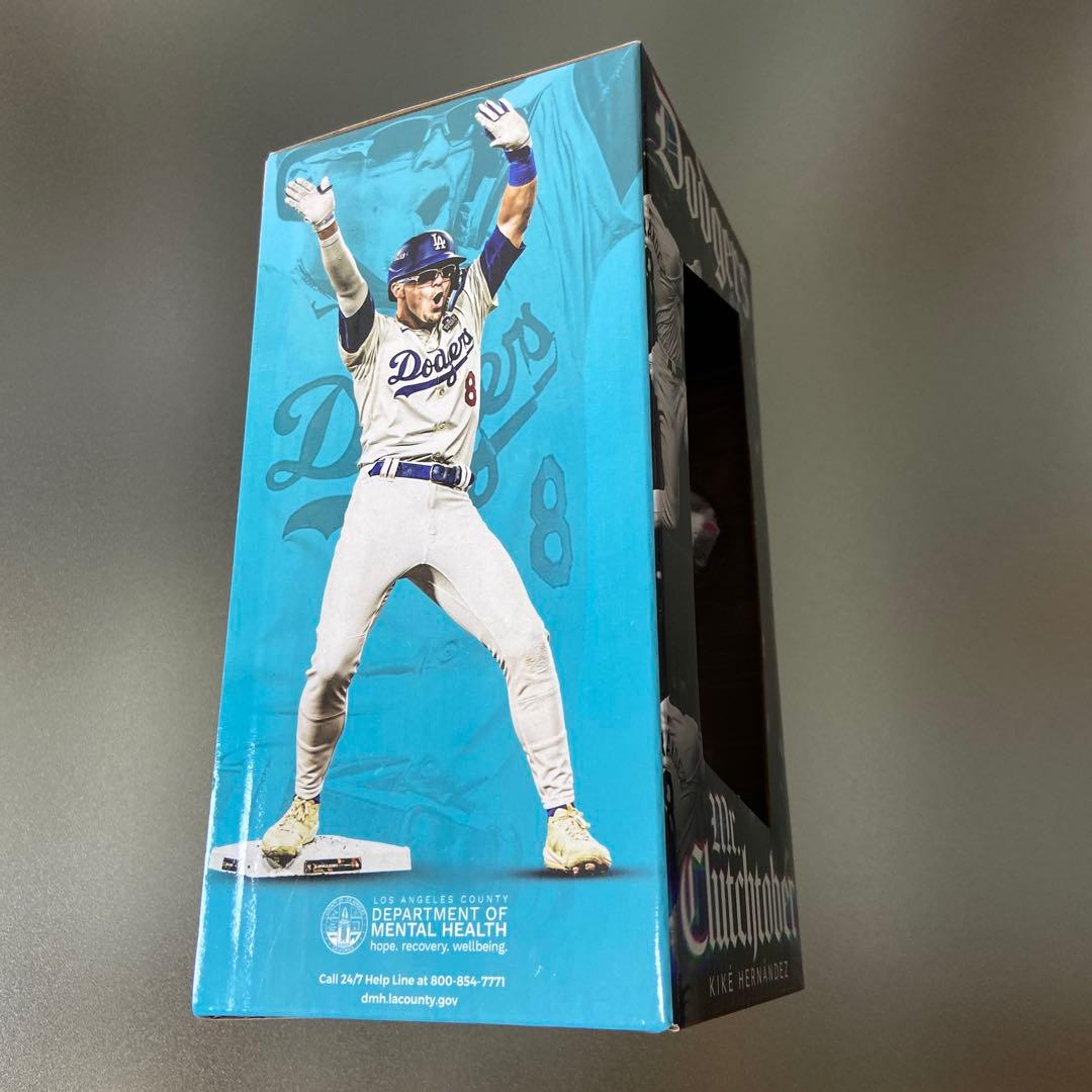 ドジャース　キケヘルナンデス　 ボブルヘッド 2025 クリアバック付