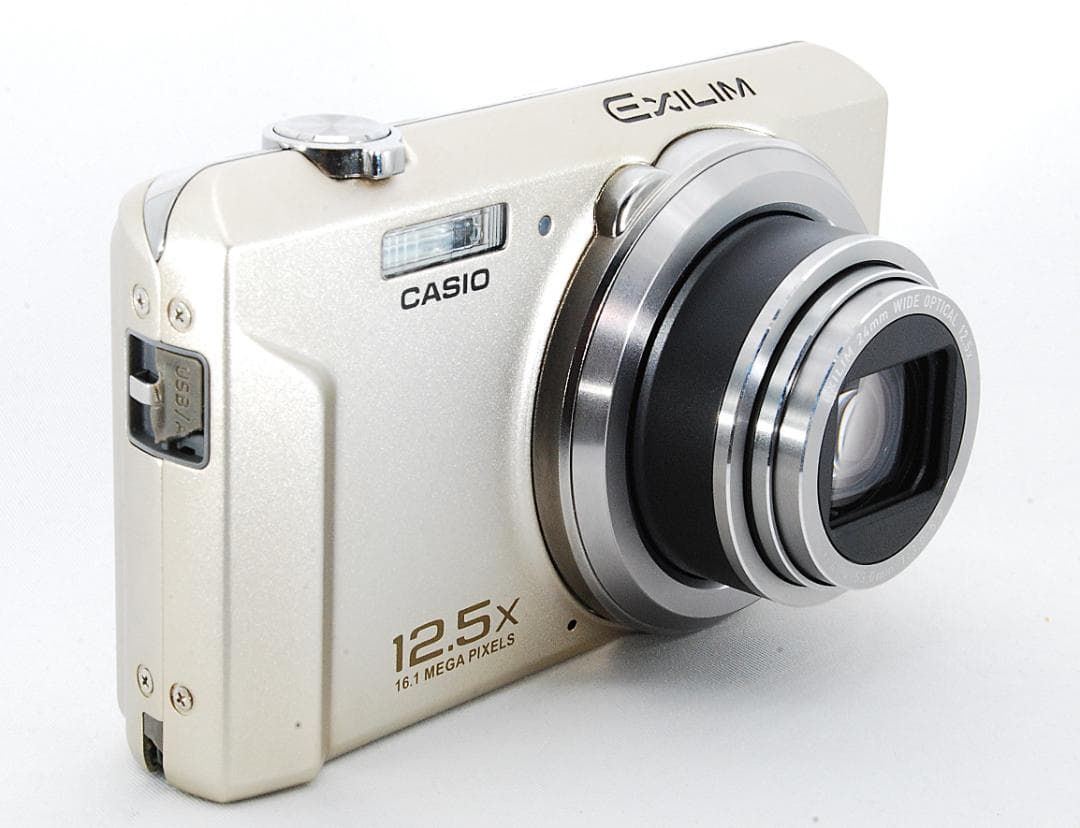 【美品】CASIO Exilim EX-ZS170ゴールド 動作確認済41120