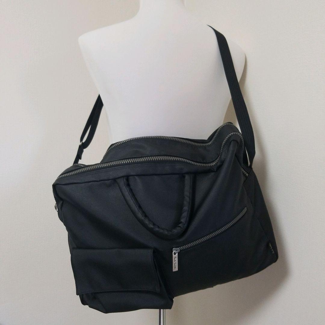 【美品】ポールスミス　PaulSmith　ボストンバッグ　旅行　ビジネス　大容量