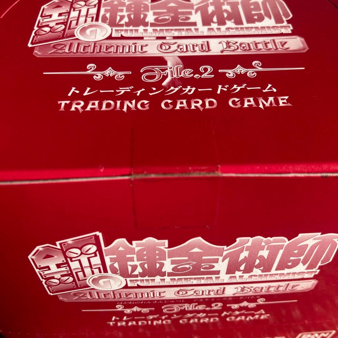 未開封　12箱入り　鋼の錬金術師 トレーディングカードゲーム file.2
