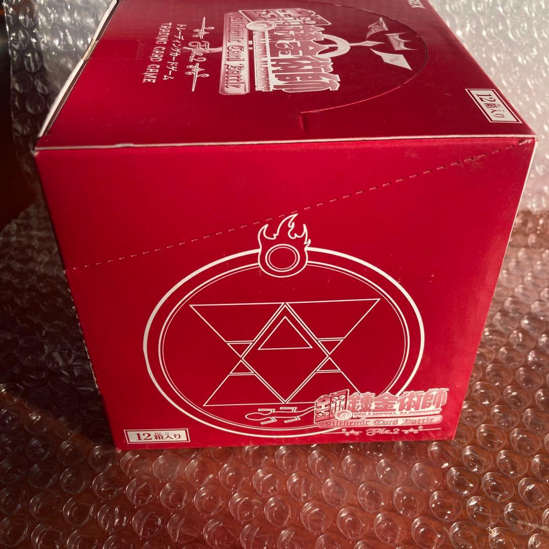 未開封　12箱入り　鋼の錬金術師 トレーディングカードゲーム file.2
