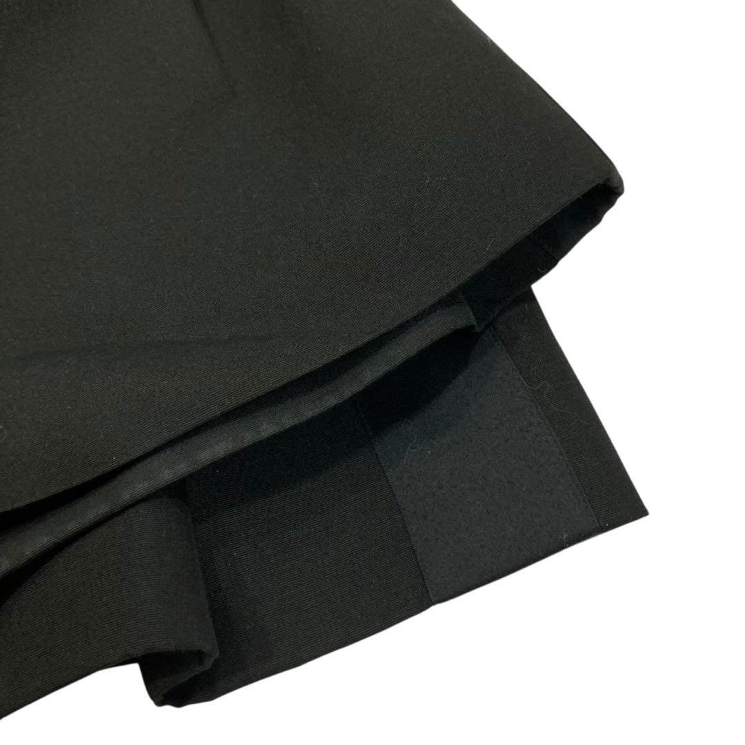 美品 sacai サカイ シルク ベルテッド ショートパンツ 黒