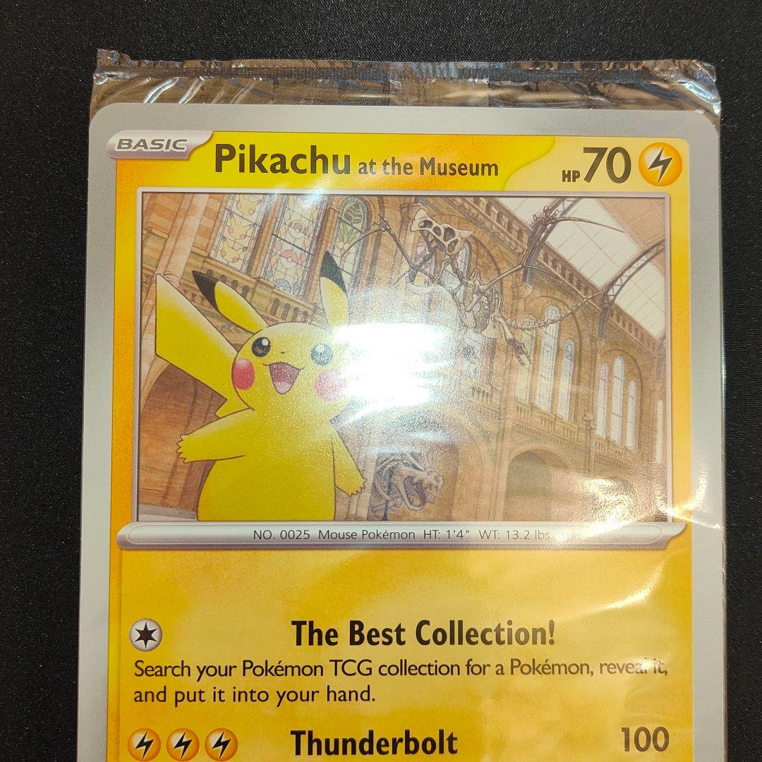 ピカチュウ　博物館　プロモ　Pikachu at the Museum