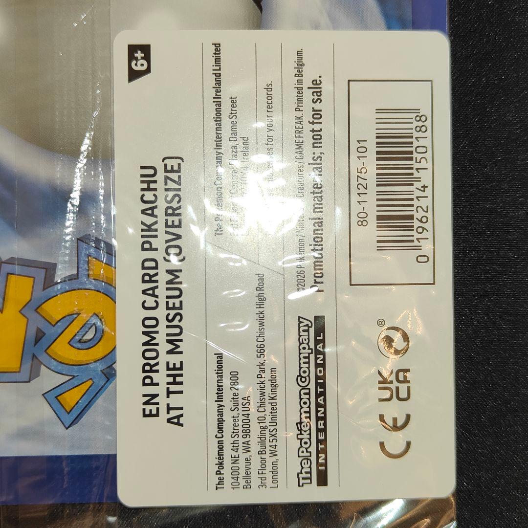 ピカチュウ　博物館　プロモ　Pikachu at the Museum