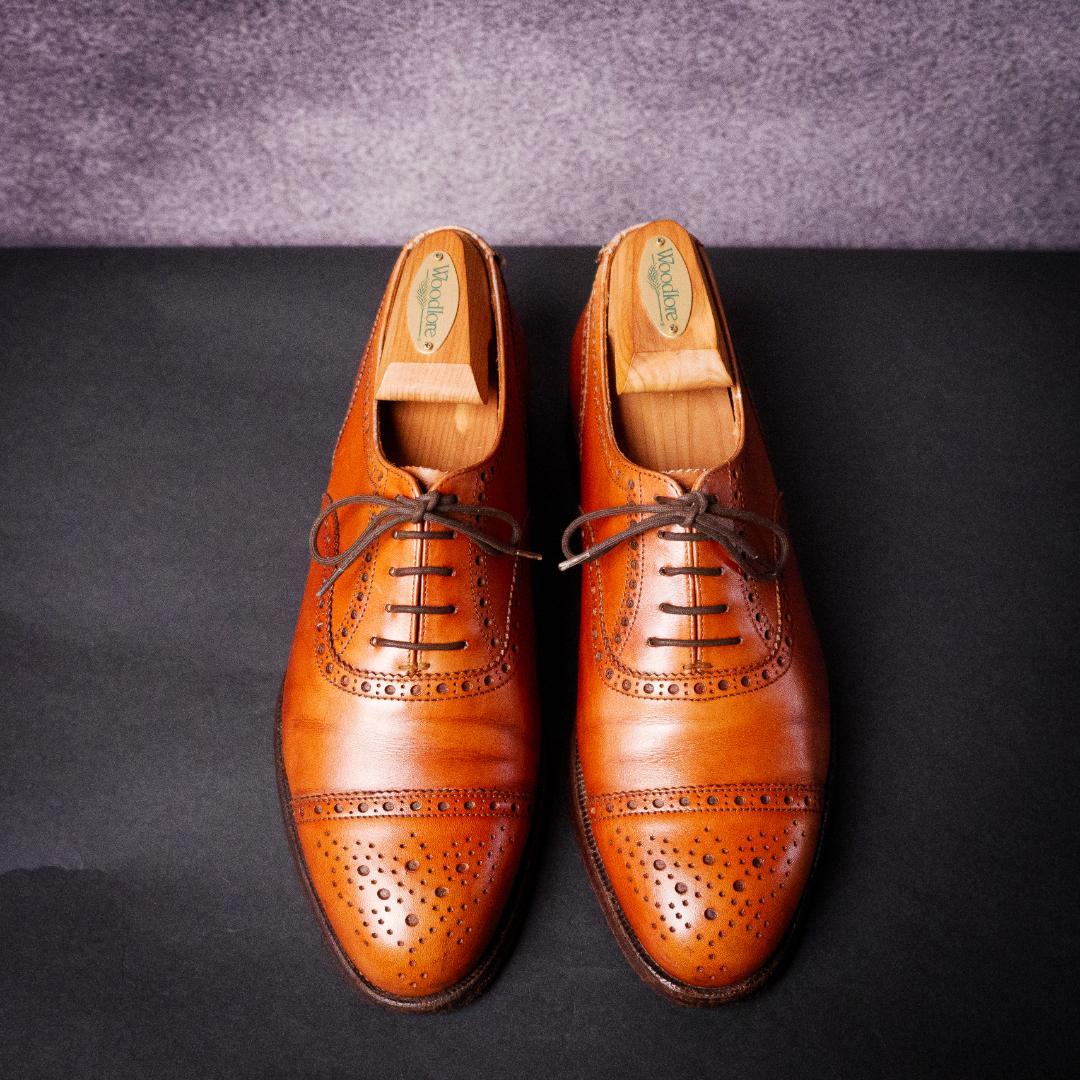 タイムセール　Crockett&Jones クロケット&ジョーンズ　セミブローグ