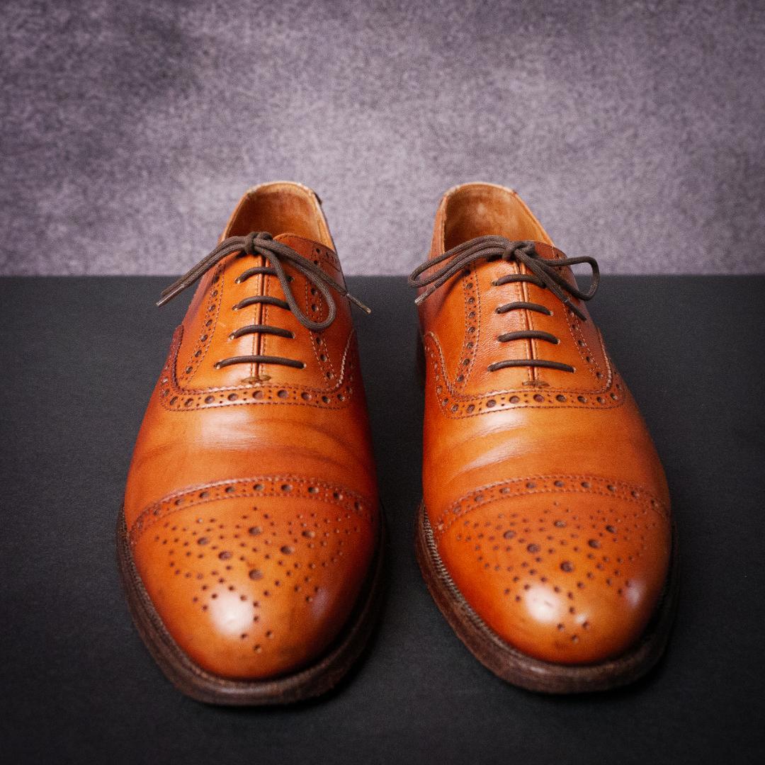 タイムセール　Crockett&Jones クロケット&ジョーンズ　セミブローグ