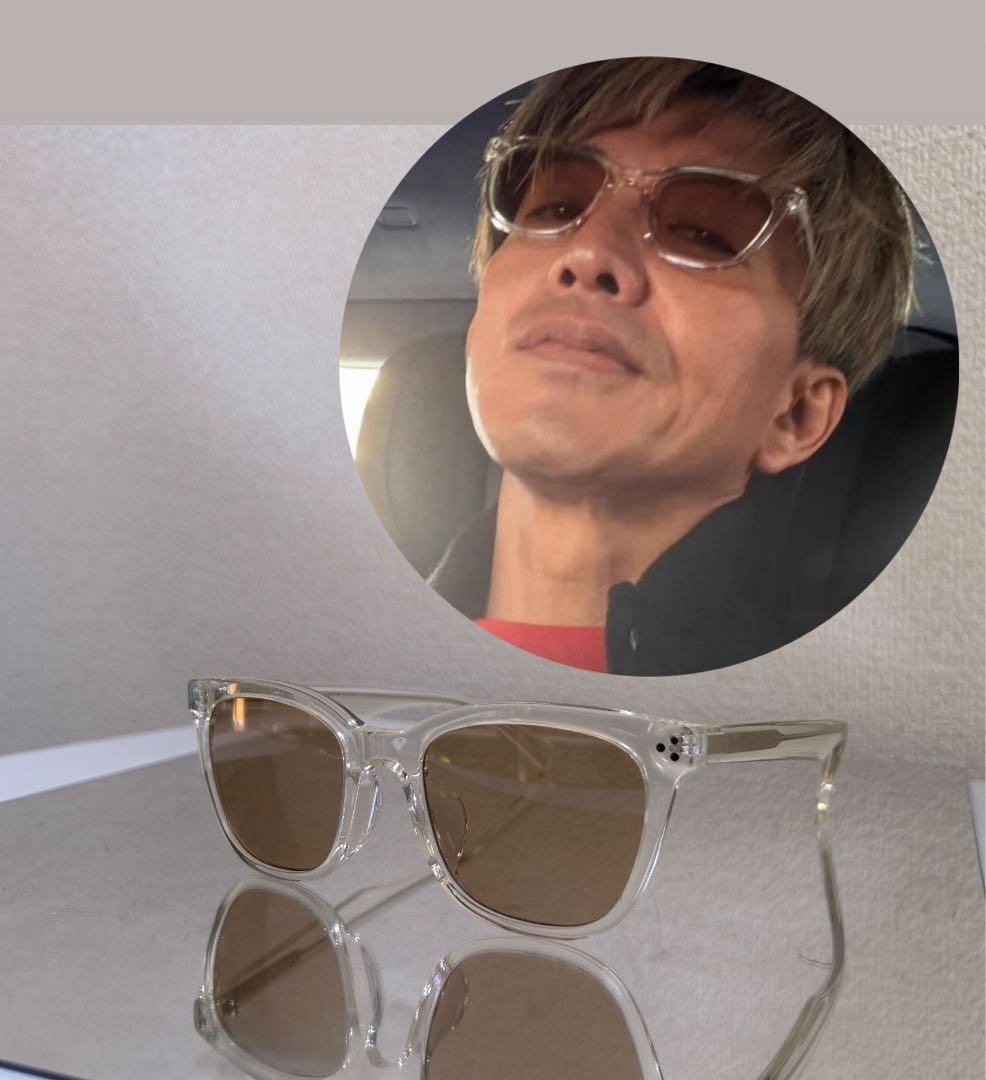 ぶっちぎり。木村拓哉　owndays サングラス　クリアグレーフレーム