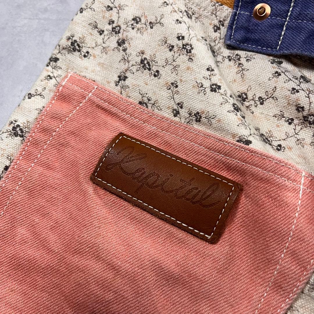 KAPITAL 花柄 サルエル パンツ デニム キャピタル 総柄