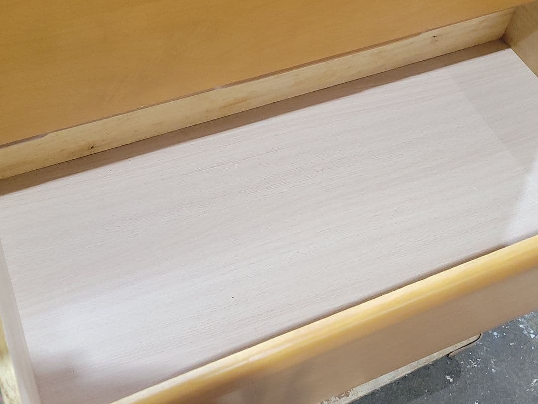 NITORI ニトリ 8段 ハイチェスト ペルレ80 LBR ナチュラルカラー