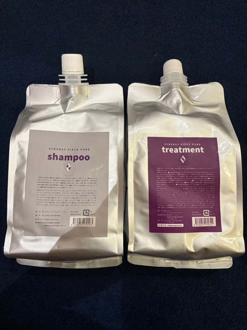 《新品未開封》　ピースピュアシャンプー & トリートメント1000ml詰替セット