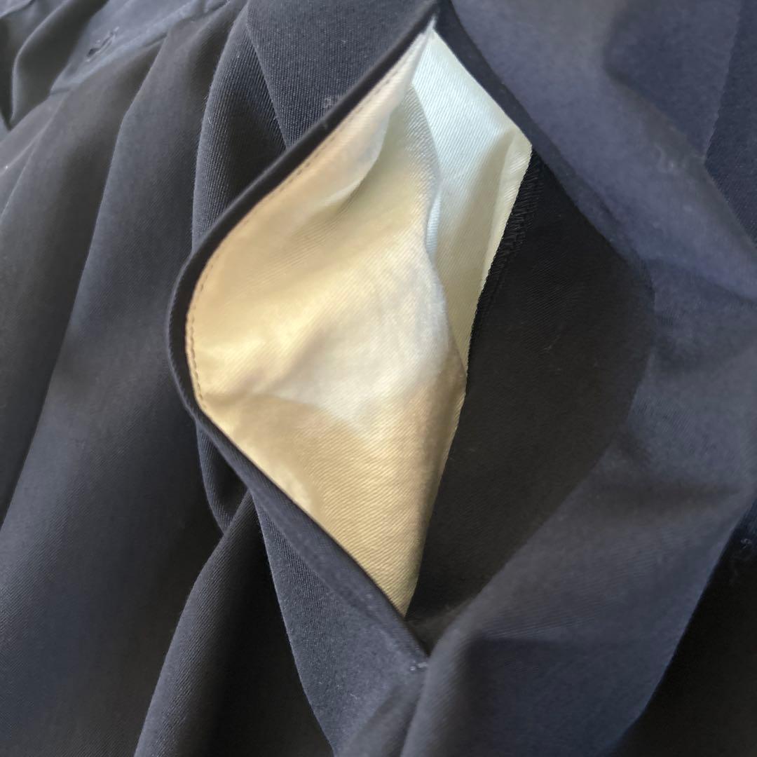 【再値下】COMME des GARCONS　サルエルパンツ　レディース　S　紺