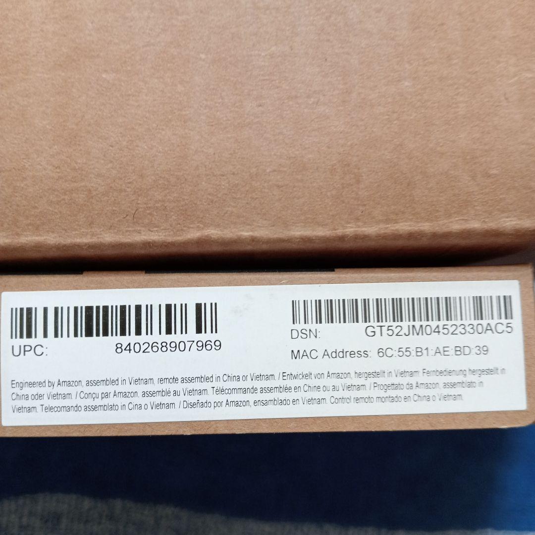 fire tv stick 4k max　第２世代　未開封