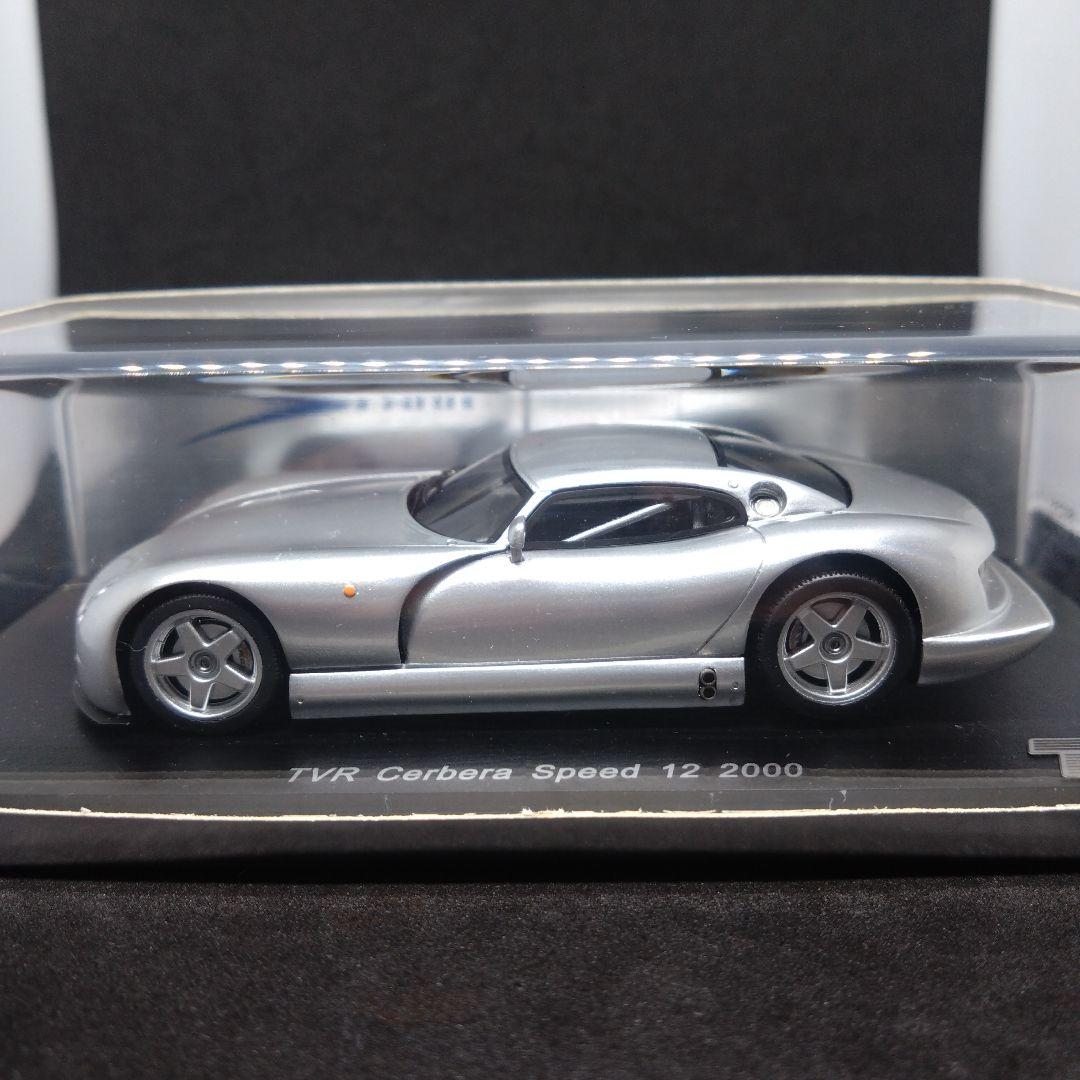 スパーク 1/43 TVR サーブラウ スピード12 2000 シルバー