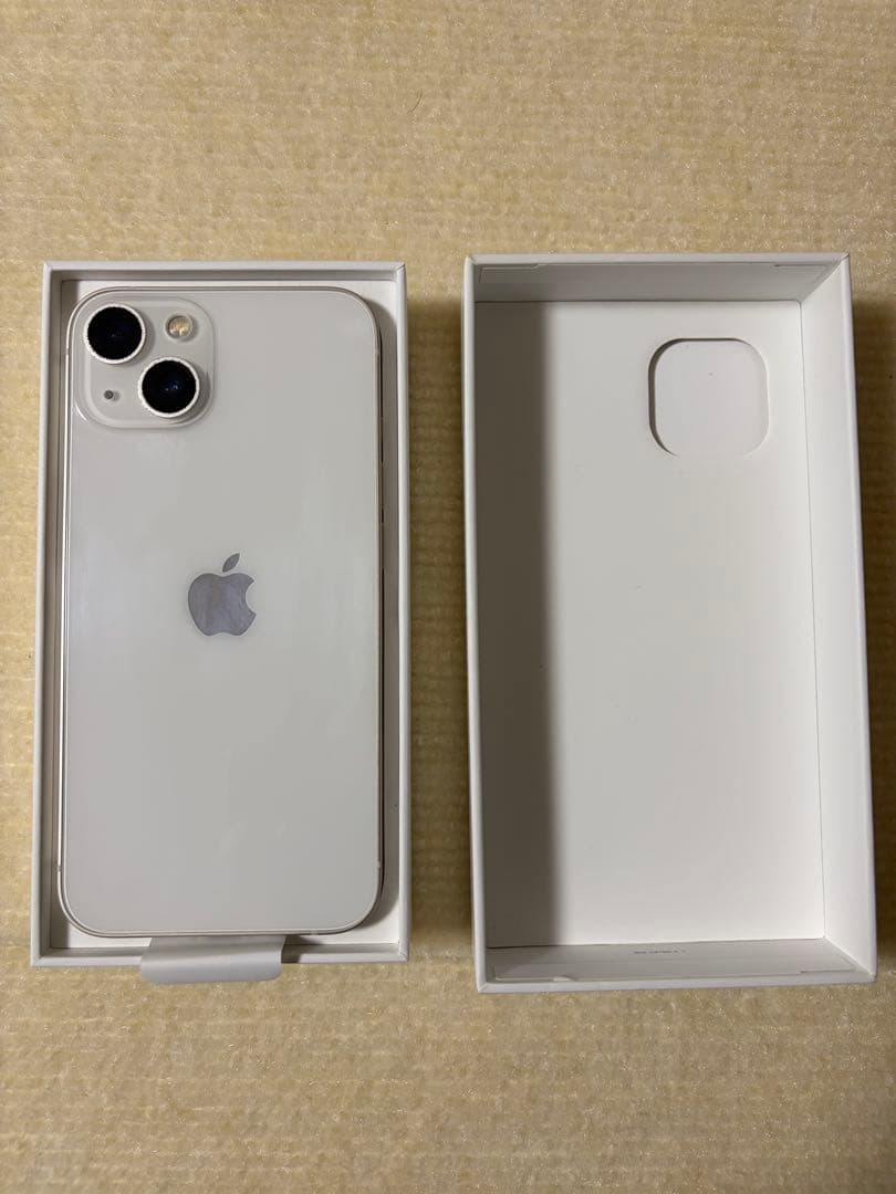 ③Apple iPhone 13 ホワイト 本体