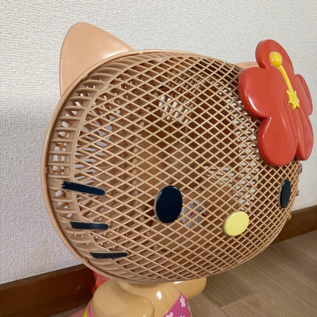 ドウシシャ ハローキティ 日焼け 扇風機 DPM-185KT