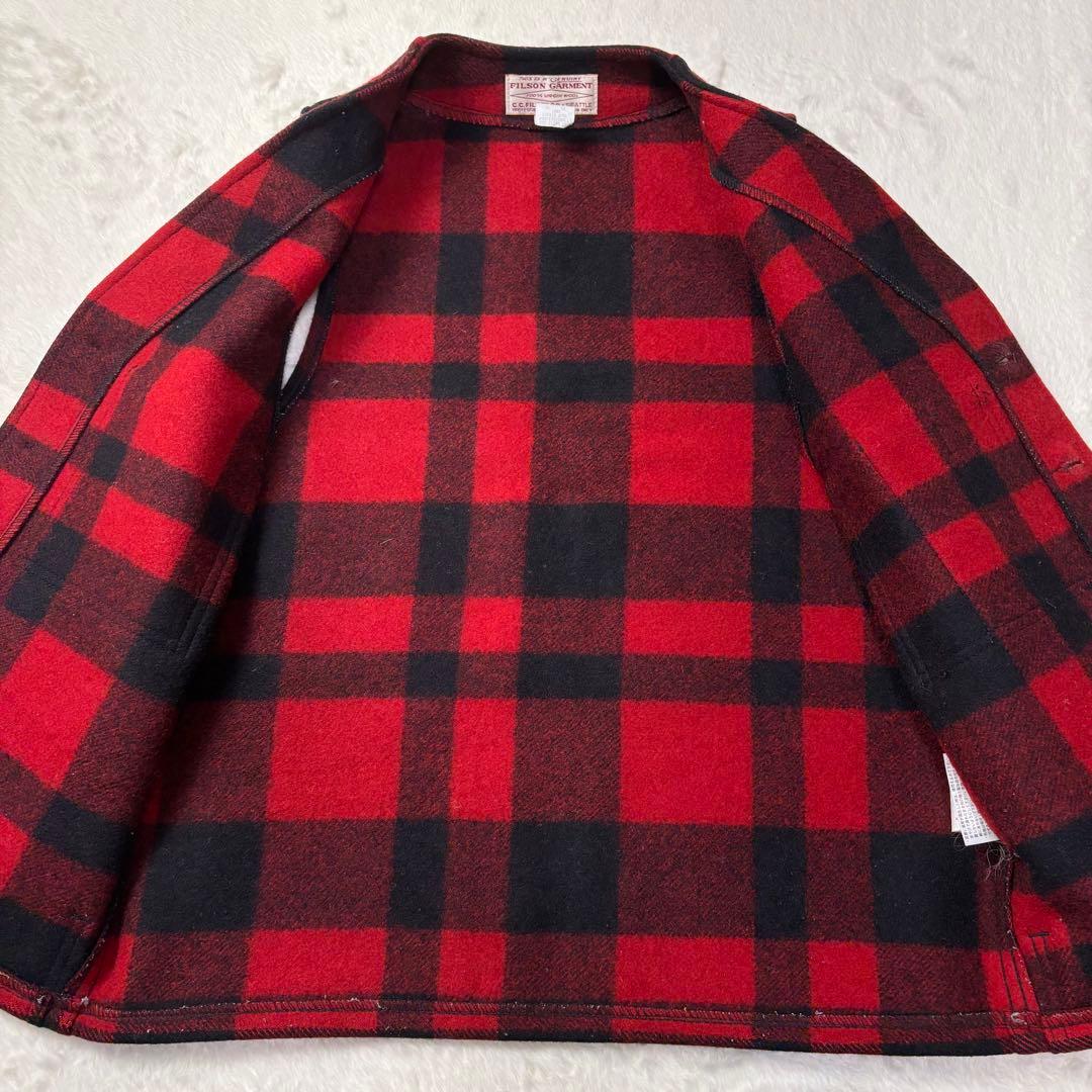 美品 USA製 FILSON GARMENT MACKINAW ベスト ジレ