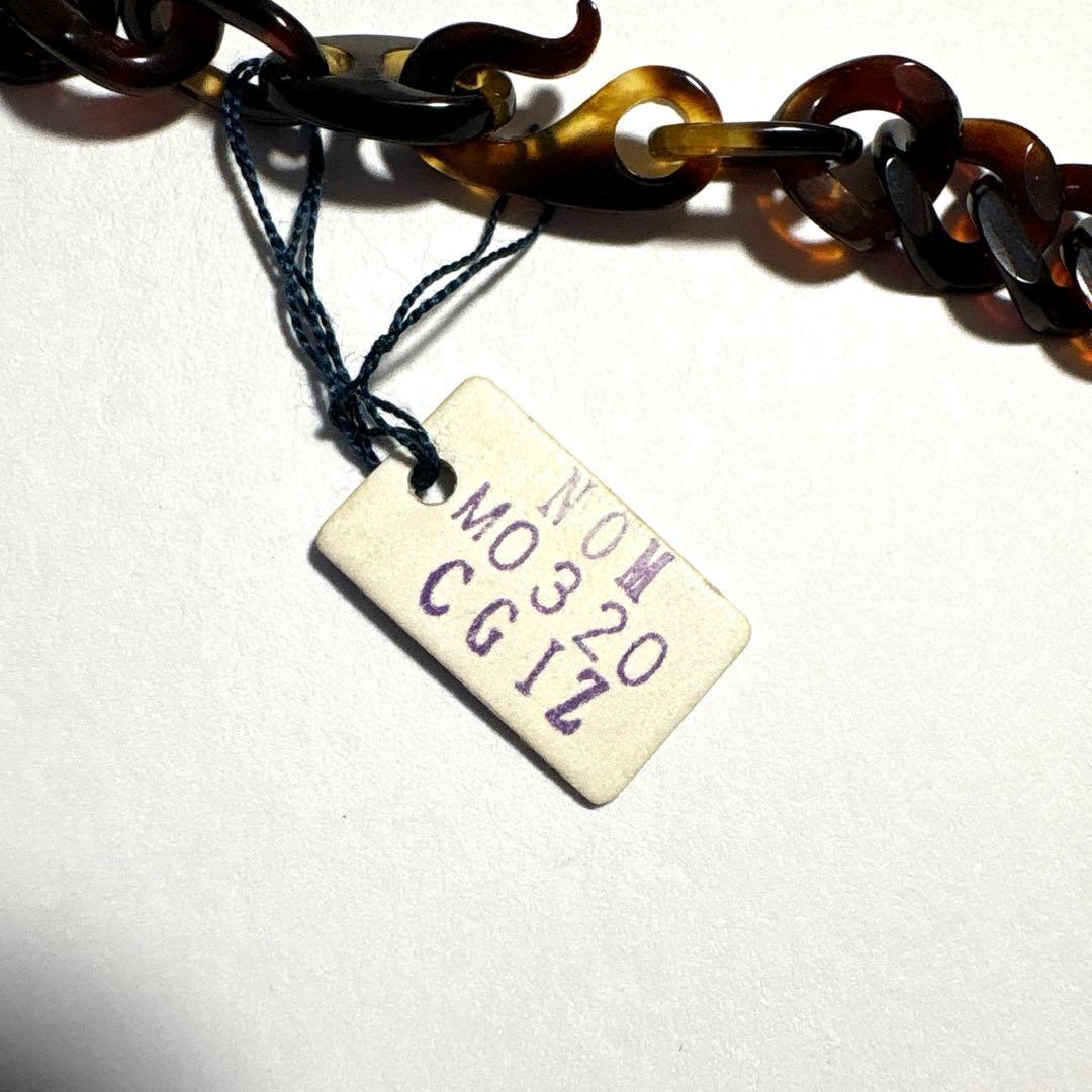 【レトロ：新品】Beoluna/ベオルナ　本鼈甲　喜平チェーン　ネックレス