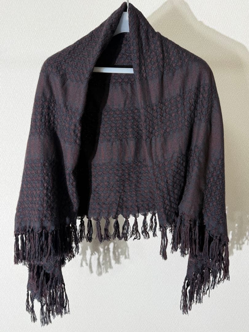 タカヒロミヤシタザソロイスト 大判アフガンストール マフラー