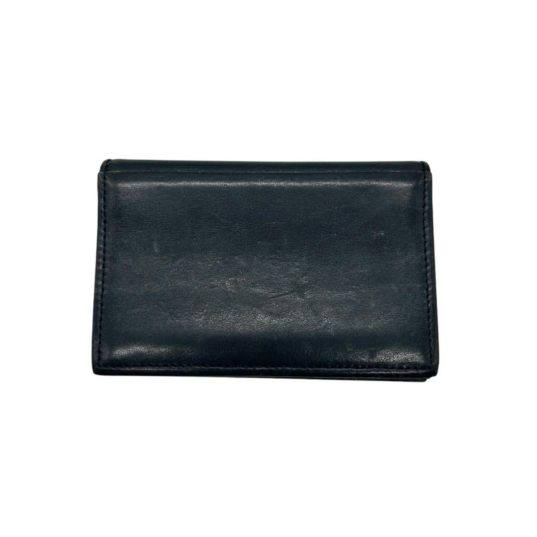 良品 1644 PORTER カレント 名刺入れ カードケース レザー ブラック