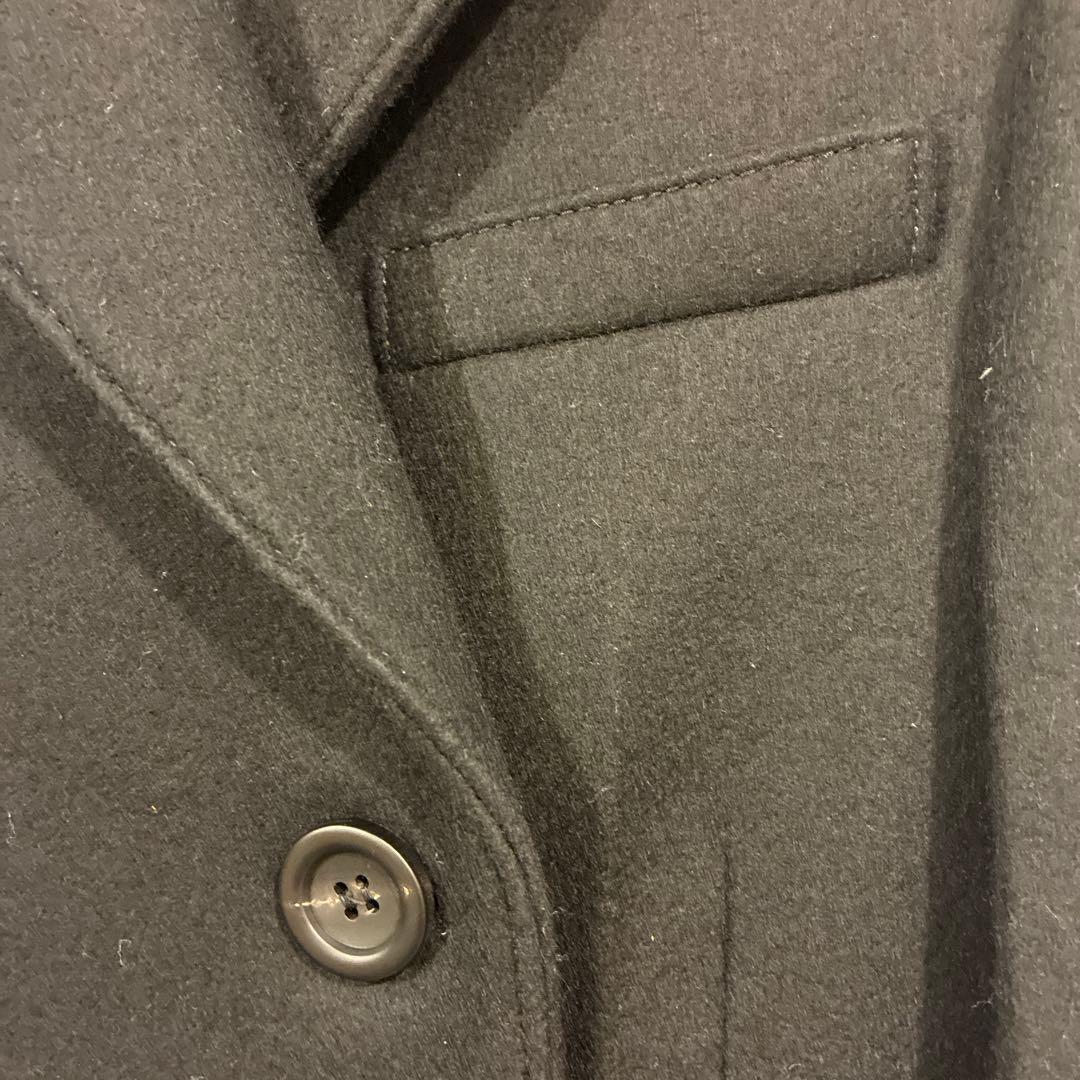 mayu 　PRADA ピーコート　ショートコート　ブラック　40 リボン