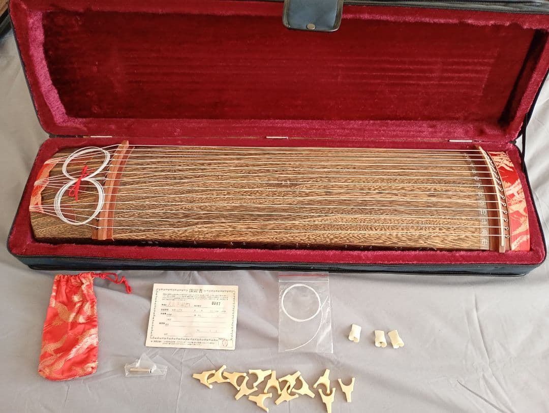 文化琴 羽衣　ハードケース付き