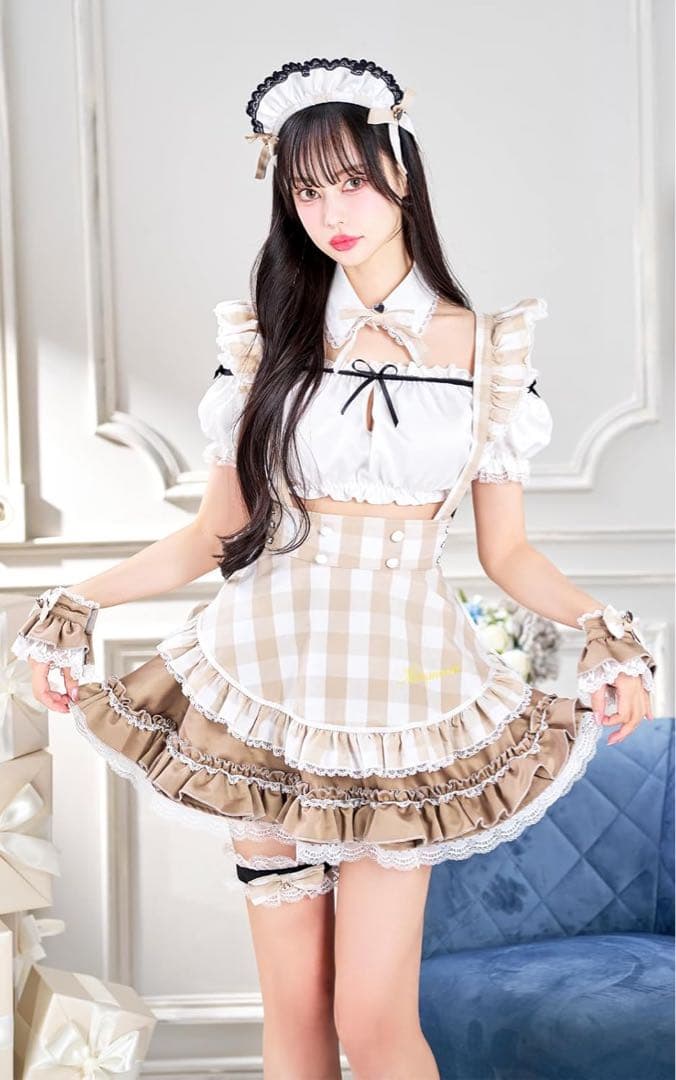 クラシカルチェックドーリーメイド malymoon 完売品