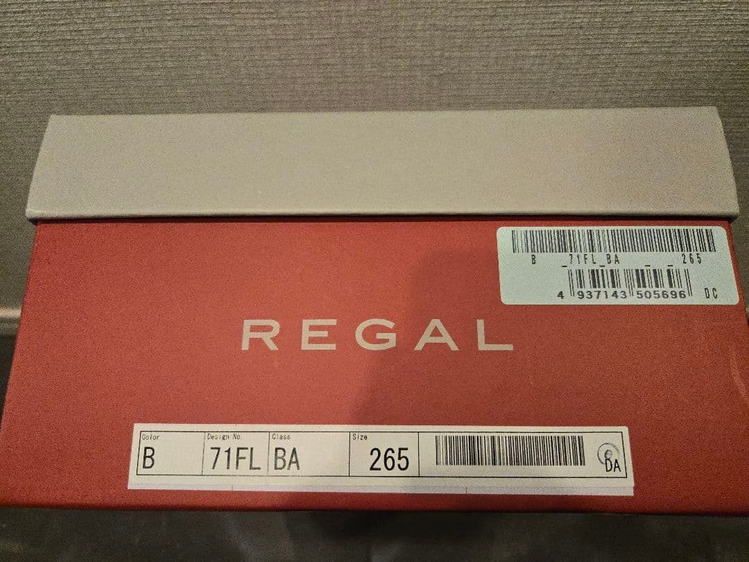 リーガルREGAL ドレススニーカー71FL BA　26.5cm