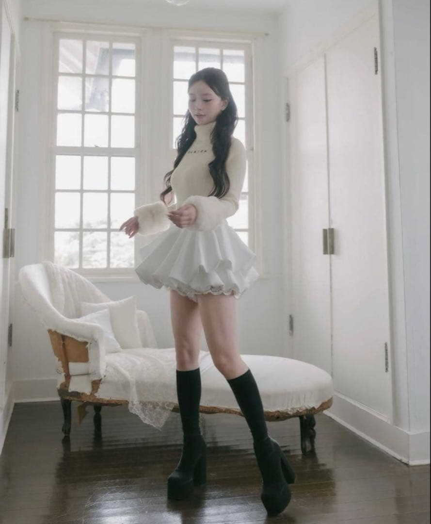 【1/26発送】 ダーリッチ ボリュームバルーンミニスカート free