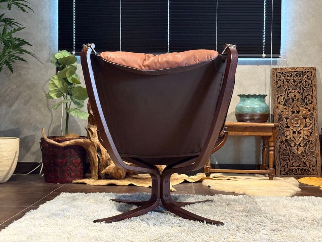 バットネ　vatne ヴィンテージ　ソファ　ファルコンチェア　ノルウェー　nZZ