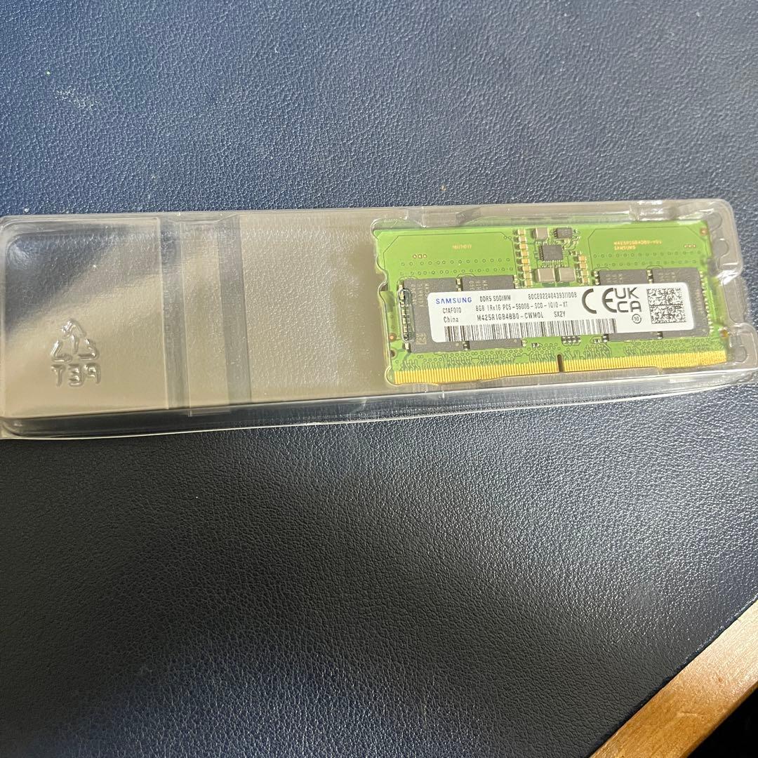 SAMSUNG 8GB DDR5 SO-DIMM メモリ UGREEN NAS