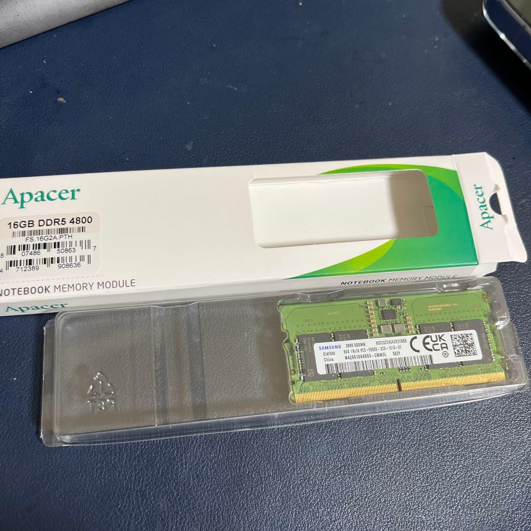 SAMSUNG 8GB DDR5 SO-DIMM メモリ UGREEN NAS